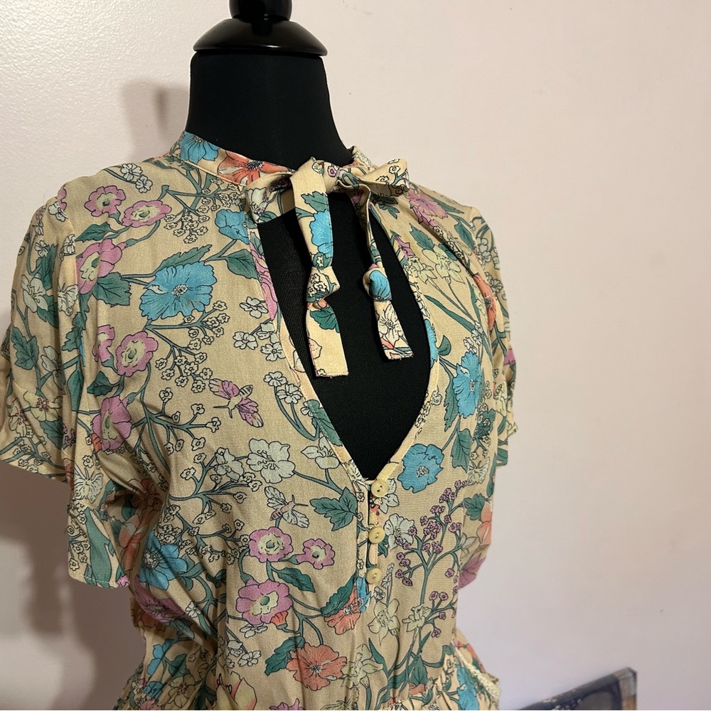 Spell & The Gypsy Floral Dress Size M - Picture 6 of 11